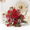 Букеты из искусственных цветов, искусственные ромашки, пионы, букеты, искусственные цветы, центральные украшения для стола, цветочные композиции для дома, свадебные украшения для отеля