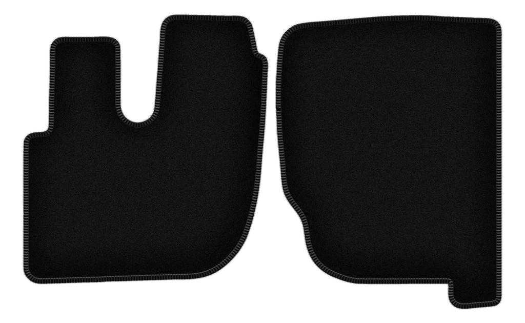 Velour Floor Mats Basic Front For Renault Midlum Truck (1997-)