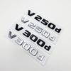 DZECY1 3D Letters V200d V220d V250d V300d V350d ABS Emblem for Mercedes Benz V Class Car Fender Badge Trunk Nameplate Logo Sticker