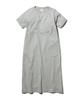 Платье из переработанного хлопка размер 3 Фестиваль Кемпинг Отдых на природе [Snow Peak] M.GREY SW-25SW401