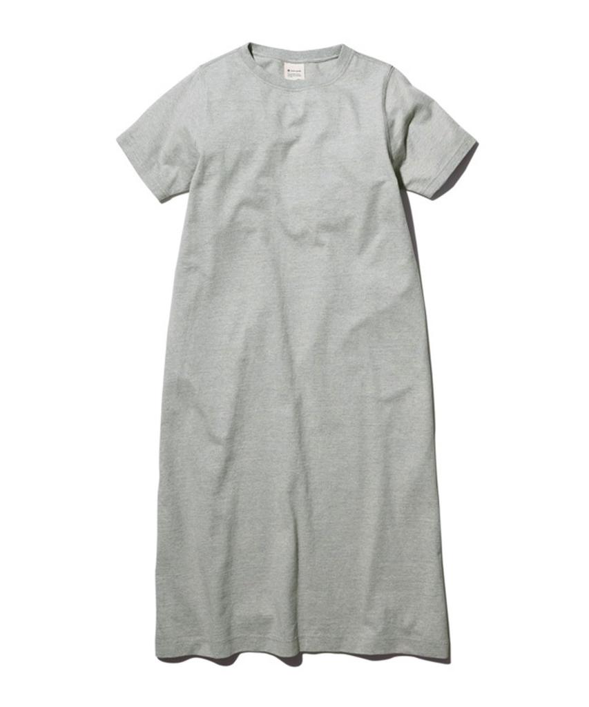 Платье из переработанного хлопка размер 3 Фестиваль Кемпинг Отдых на природе [Snow Peak] M.GREY SW-25SW401