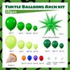 Набор зеленой гирлянды из шаров, набор венка-арки из шаров для дня рождения в лесном стиле