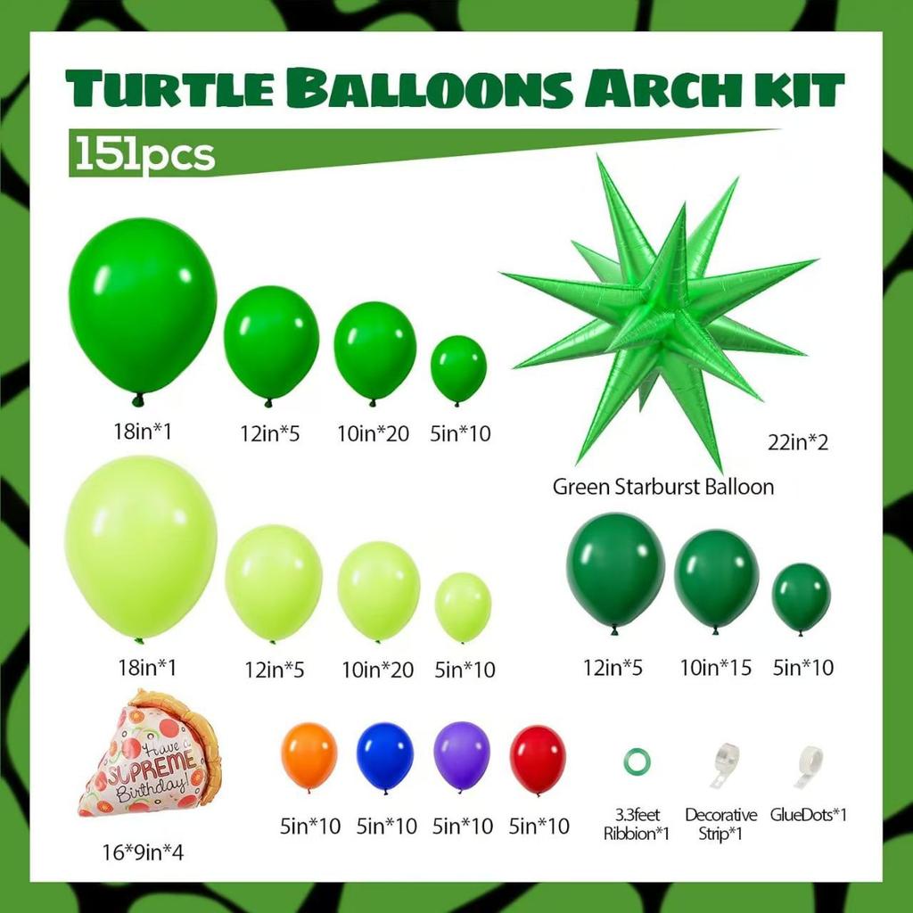 Набор зеленой гирлянды из шаров, набор венка-арки из шаров для дня рождения в лесном стиле