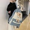 Милый рюкзак с мультяшным медведем для девочек, контрастный цвет, противоугонная сумка на плечо, универсальная школьная сумка для девочек-подростков, водонепроницаемый школьный рюкзак