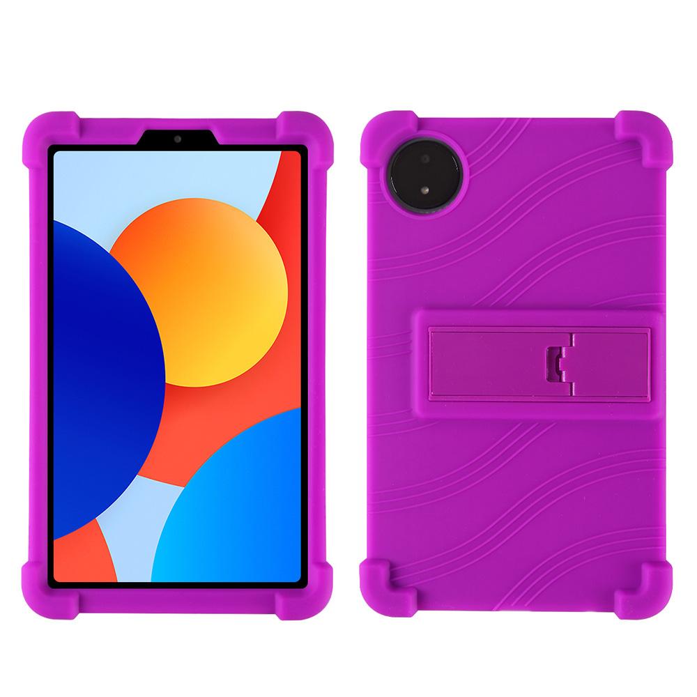 Protective Case for Redmi Pad SE 8.7 inch Tablets, Kids Friendly Soft Silicone Adjustable Stand Cover for Redmi Pad SE8.7