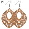 Craft Wood Earrings Bohemian Dangle Earrings Pendant Earring Making African