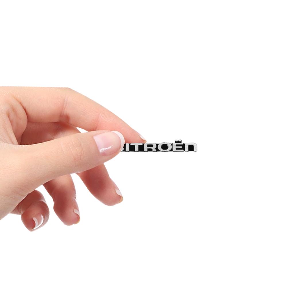 WYGL9 For Citroen C1 C2 C3 C4 C5 C6 C8 C4L DS3 DS4 DS5 DS5LS DS6 3D Car Styling Sticker Aluminum Emblem interior Speaker audio Badge