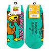 Small Planet Disney Pixar Character Socks, Toy Story/Slinky Dog Logo, Green, Women's Size 23-25cm