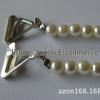 Imitation Pearl DIY Beaded Metal Bra Straps for Lingerie