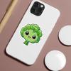 100 Cute Fruit and Vegetable Doodle Stickers for Mobile Phones, Computers, Waterproof Decorative Stickers, Creative Stationery Stickers