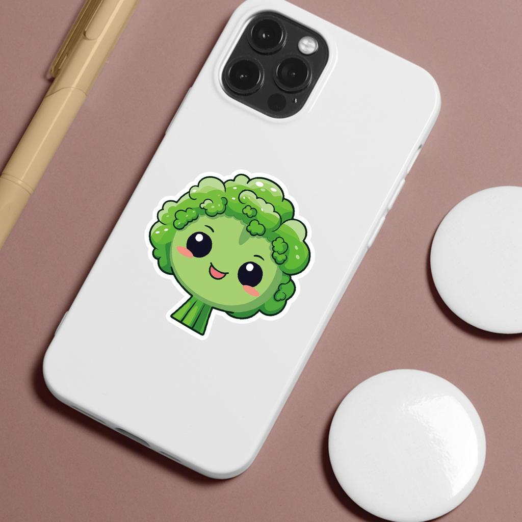 100 Cute Fruit and Vegetable Doodle Stickers for Mobile Phones, Computers, Waterproof Decorative Stickers, Creative Stationery Stickers