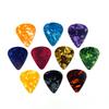 YFFSFDC Guitar Picks Set of 30 Guitar Medium Picks Electric Bass Acoustic Guitar String Instrument Thickness Beginner Practice Colorful 0.71mm