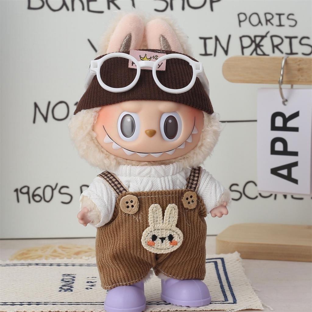 Lapupu 17см Рождественская одежда для кукол: Свитер для вечеринки Sit-Sit первого и второго поколения