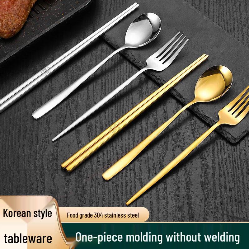 Korean Style 304 Stainless Steel Chopsticks