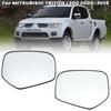 Стеклянная линза зеркала заднего вида для Mitsubishi Triton L200 2005-2015 Для Challenger 2008-2015 Стеклянная линза бокового зеркала Автомобильные аксессуары