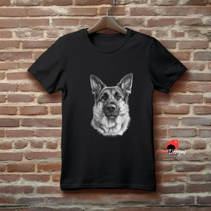 GerUnisex Shepard T shirt Dog Lovers gift PeT Alsatian