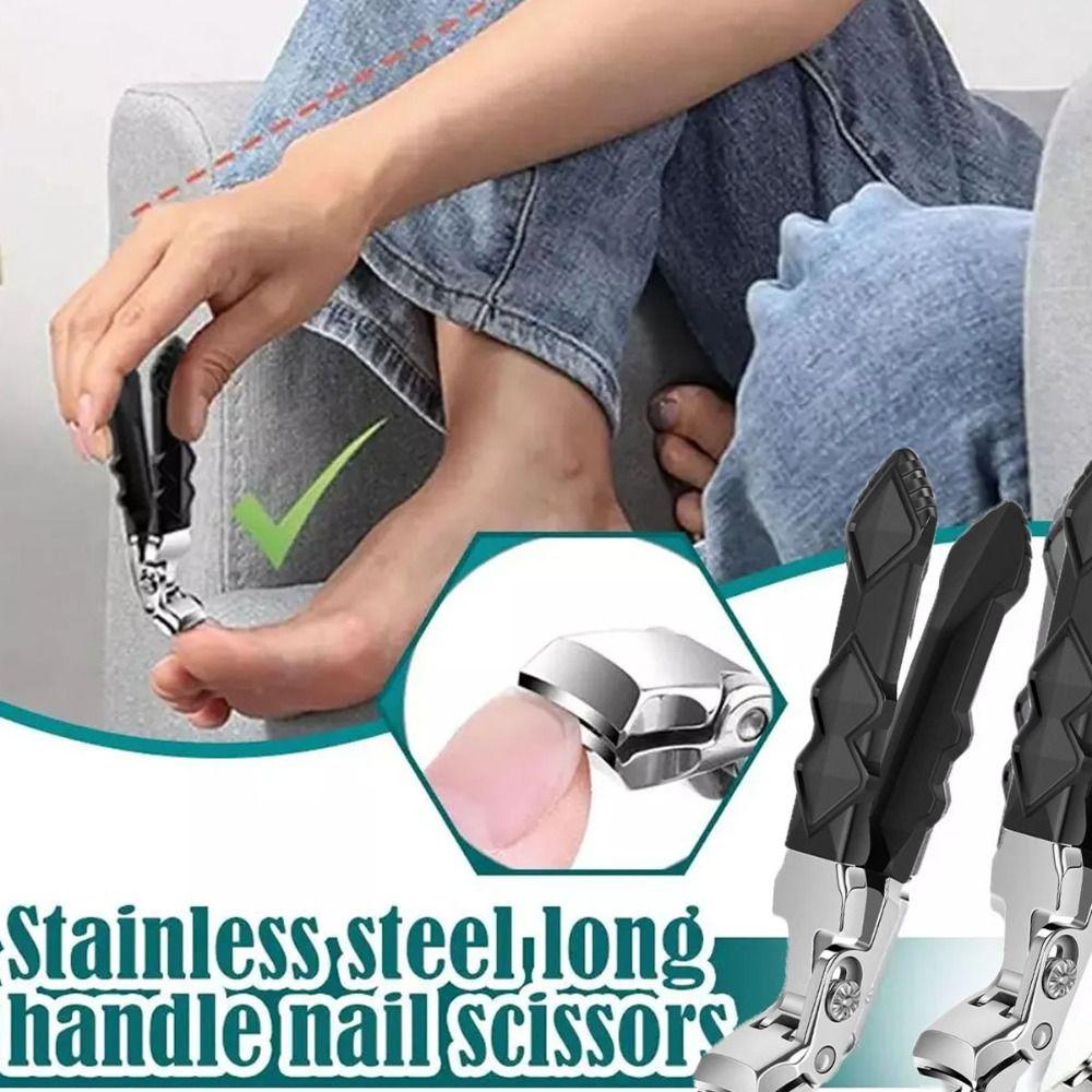 Нескользящие кусачки для вросших ногтей с широким отверстием, инструмент для ногтей, подарки, кусачки для ногтей