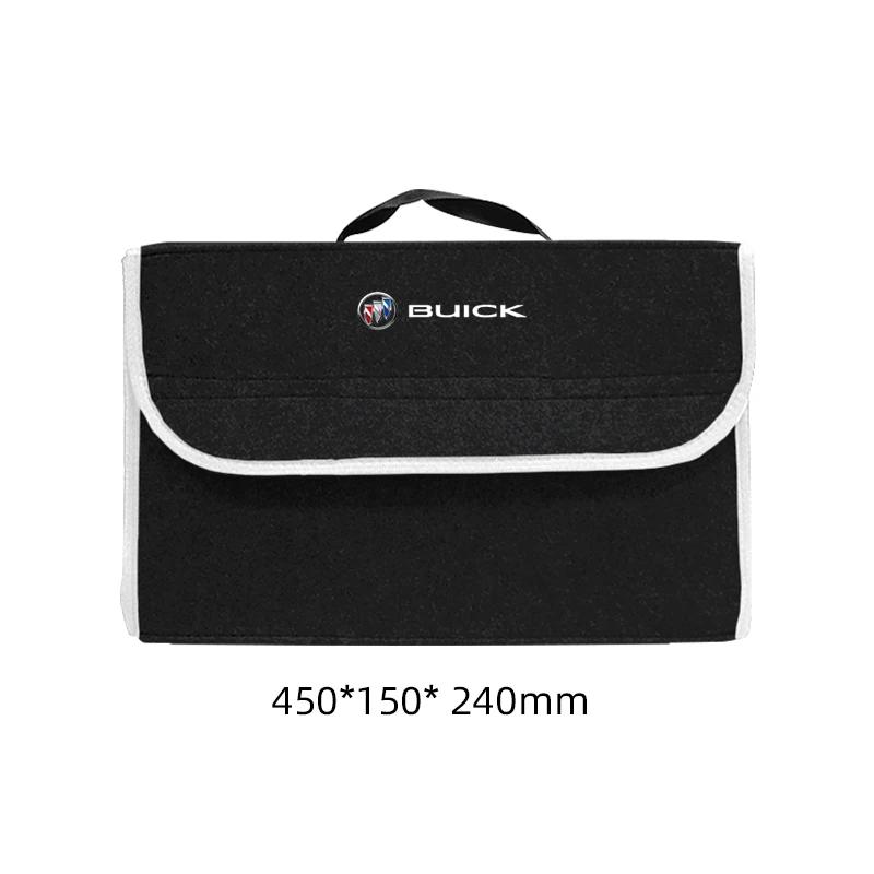 QPM1 Car Trunk Storage Bag Organizer Sundries Stowing Tidying Box For Buick Century Excelle XT Envision Excelle GT Verano Encore
