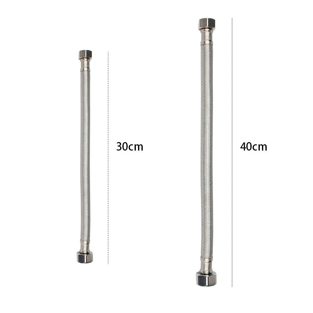 30/40см Гофрированный Водяной Шланг Взрывозащищенный Большой Поток Шланг Подвода Горячей и Холодной Воды Нержавеющая Сталь