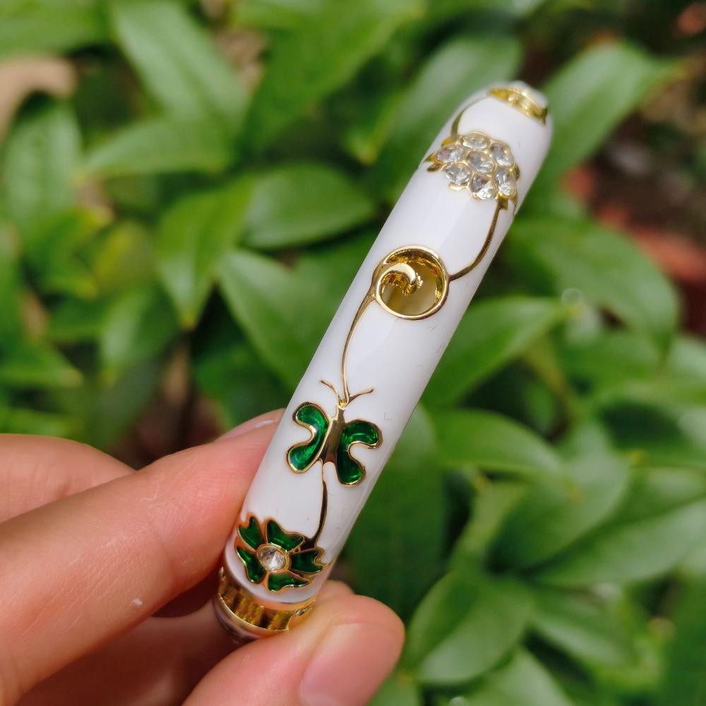 Traditional Enamel Bangle Enamel Rhinestone encrusted Bangle India Cloisonne Bangle Jewelry Gifts