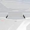 For Dodge RAM 1500 2019-2024 Carbon Car Rear License Plate Lamp Light Cover Trim