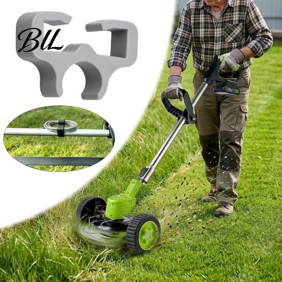 Anti-slip Trimmer Line Holder for Universal Shafts, Lawn Mower Cable Retainer Snap-on Clip, Fixing Clamps, Mowers Accessories Plastic