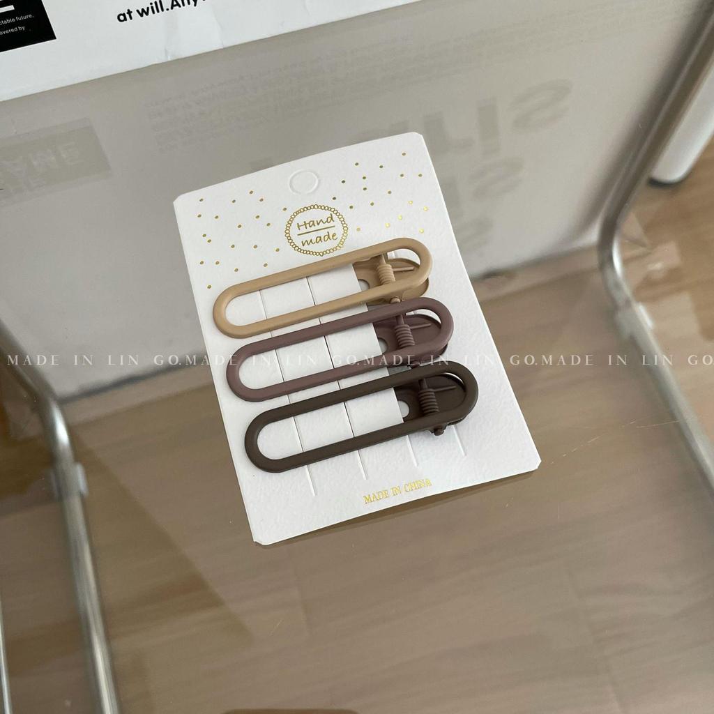 "2-Pack Y2K Fresh Juice Series Duckbill Hair Clips - Cute, Seamless, Side Bang Accessories"