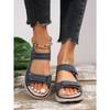 Fashion 2025 New Elegant Women Sandals Women's Sport Style Lightweight Plus Size Slippers Women Sandals Plus Size 43
