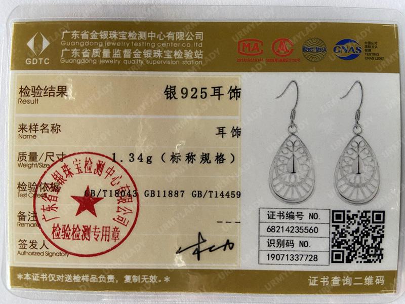Серьги-капли из стерлингового серебра 925 пробы для женщин, свадебные модные очаровательные подарочные украшения