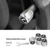 5PCS Car-Styling Wheel Tire Valve Rims Stem Caps Dust Decor For Lexus CT200h ES250 ES300h NX300h RX350 IS250 IS200 GS300 wzdf76