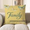 Home Decor Butterfly &amp; Flower Love Cushion Cover Pattern Cushion Cover Suitable For Sofa Bedroom Car Pillow Cover