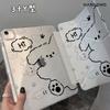 Чехол Y-типа с держателем для карандаша для iPad 10-го поколения (А16) 11 iPad Pro 11 12.9 13 Air 4/5/7/8/9 10.2 Air 11 13 M2/M3/M4 Mini 6 7