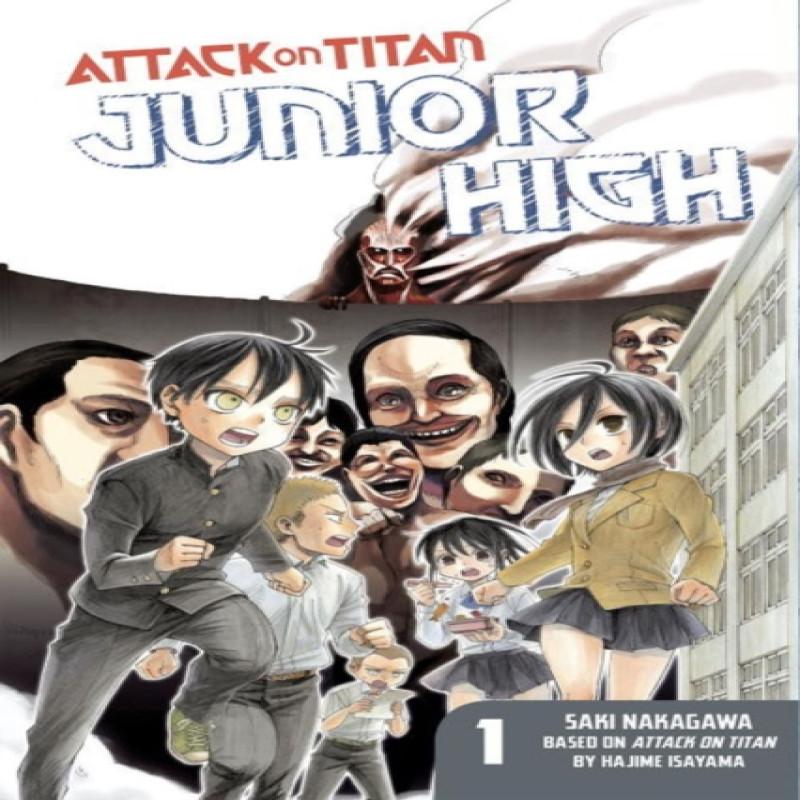 Attack On Titan Junior High 1 by Saki Nakagawa Paperback Book 9781612629162