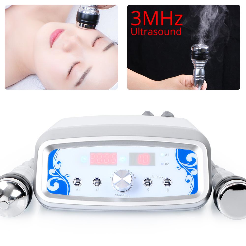 2 In 1 3Hmz Ultrasonic Skin Rejuvenation Facial Massager Skin Care Machine