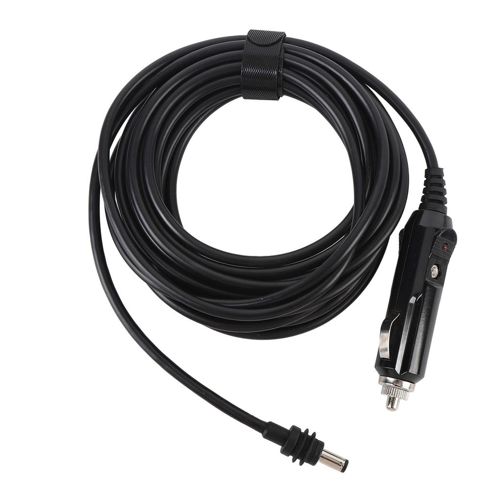 Satellite DC Car Power Cable 15A 48V 5 Meters Plug and Play Cigar Lighter To DC Satellite Power