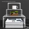 U-Shaped Acrylic Shoe Display Stand - Transparent Plexiglass Divider Shelf