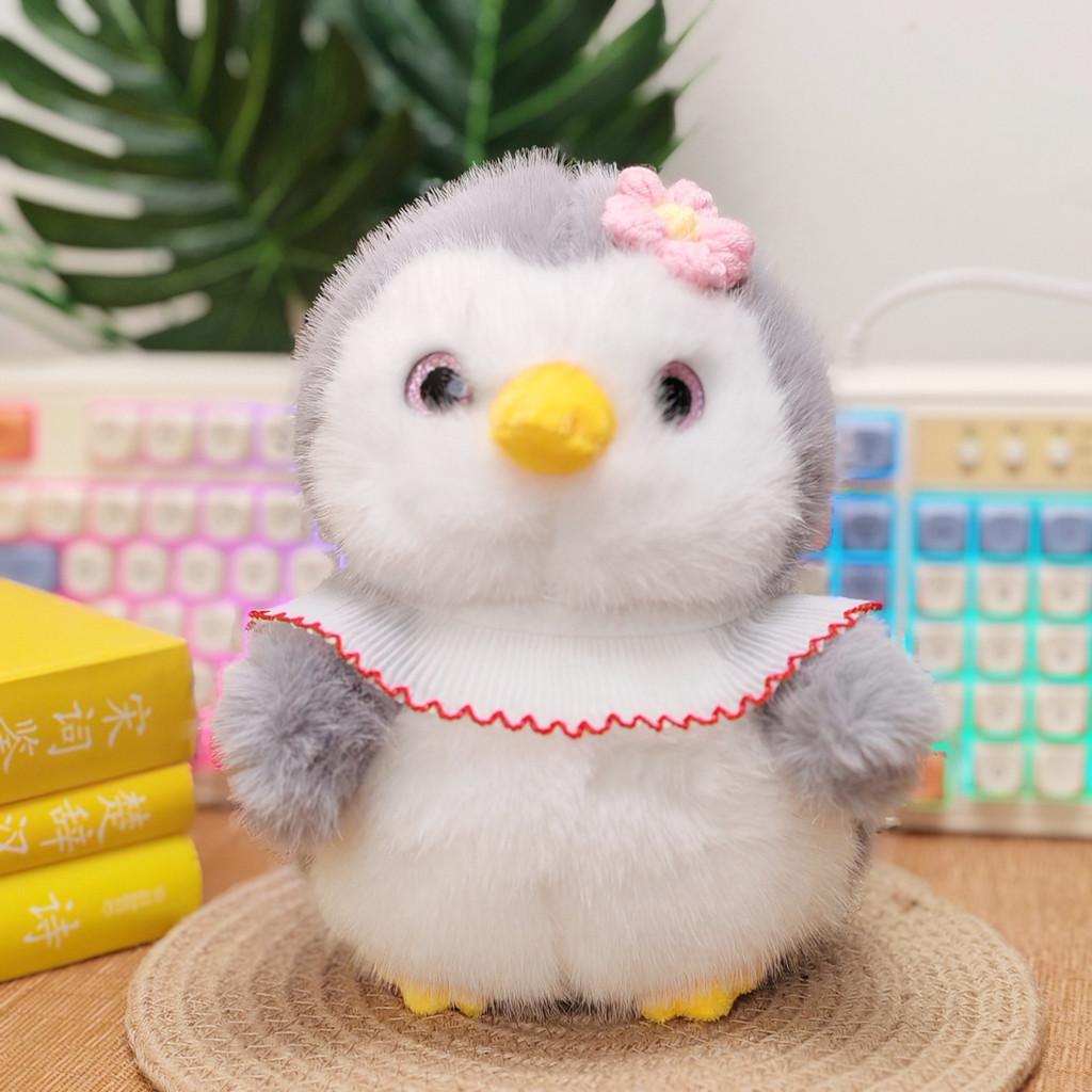 Scarf Penguin Hat Design Animal Playful Toy Couple Plush Toys Decoration Room