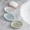 Non-slip Soap Container Tray Case Bathroom Storage Plate Soap Dish Soap Holder Storage Box