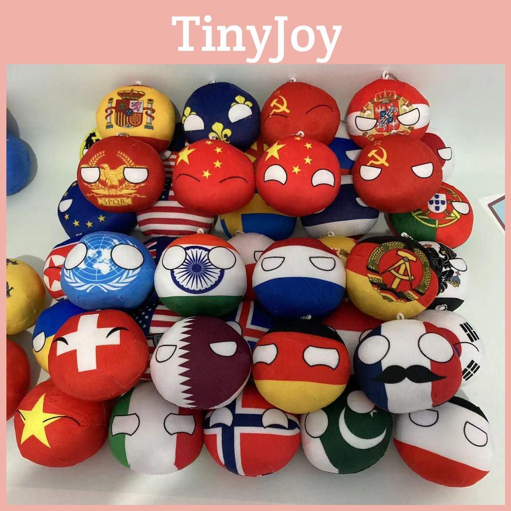 Пушистый кристальный супермягкий плюшевый брелок с флагом Аргентины, оптом 10 см