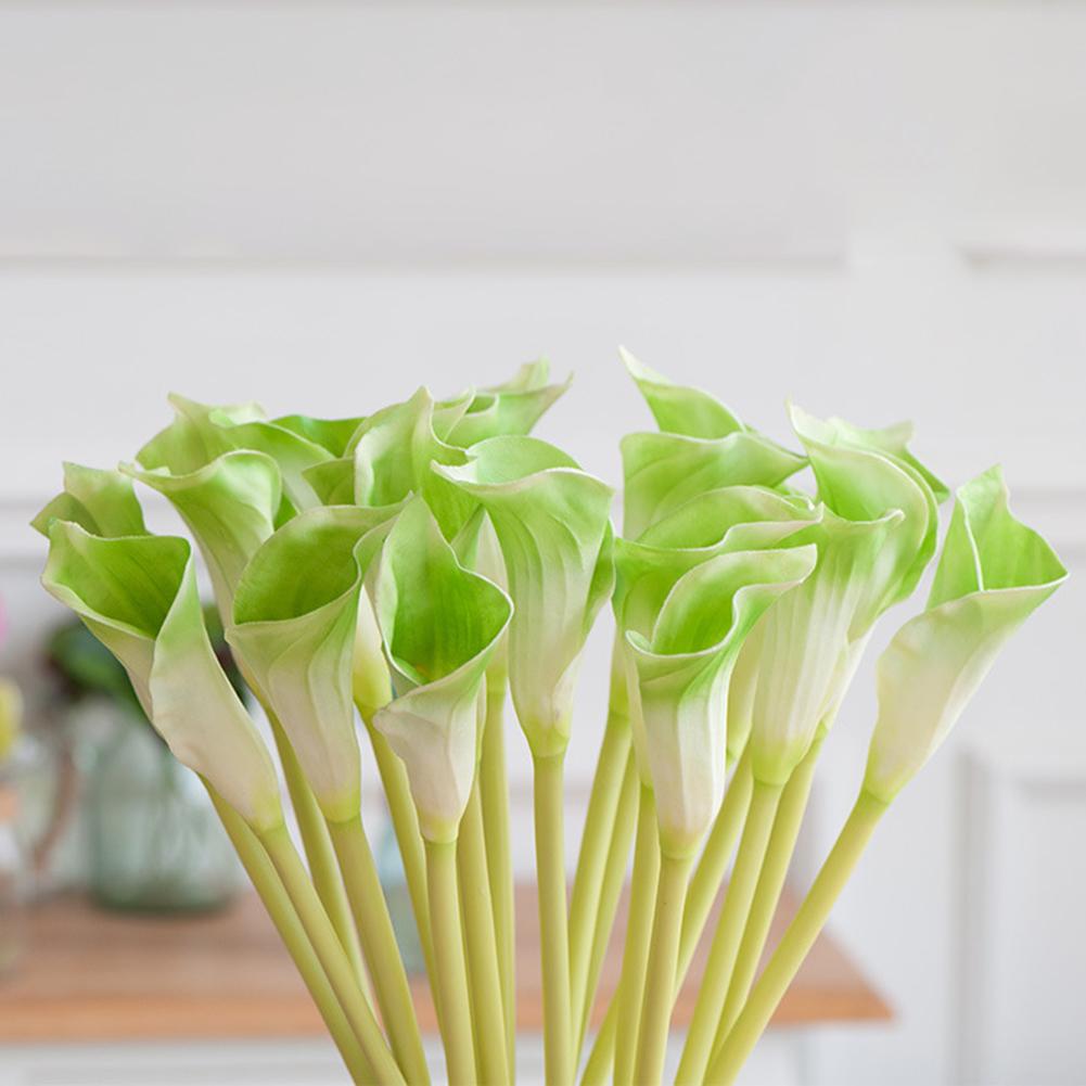 Искусственные Каллы Латексные Каллы САД УЛИТКИ Лилии Натуральный Внешний Вид