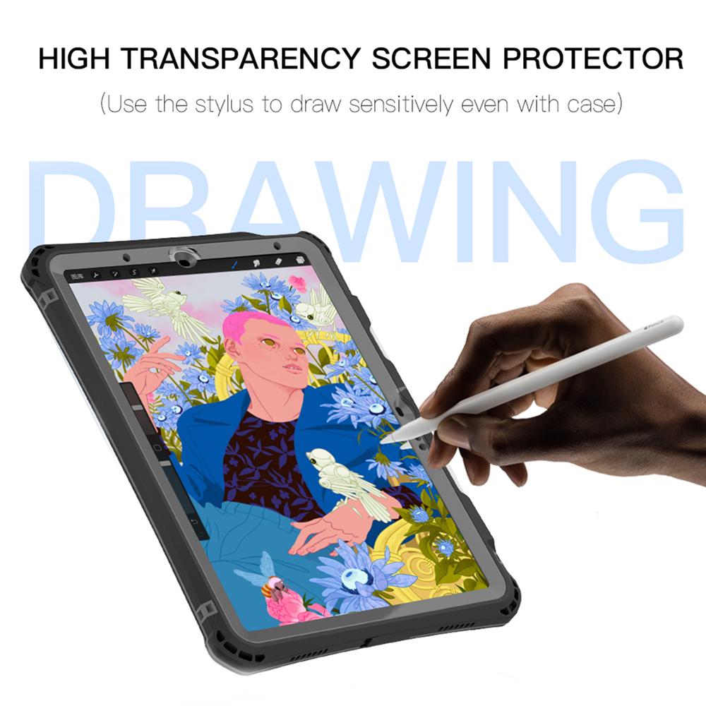 Водонепроницаемый чехол Shellbox IP68 для iPad Air 6 (11 2024) Защитный чехол повышенной прочности военного класса для iPad Air 4/Air 5