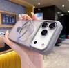 Чехол-бампер с магнитной кольцевой подставкой и защитой камеры для iPhone 17 Air 16 15 14 Plus 13 12 11 Pro Max Для беспроводной зарядки Magsafe