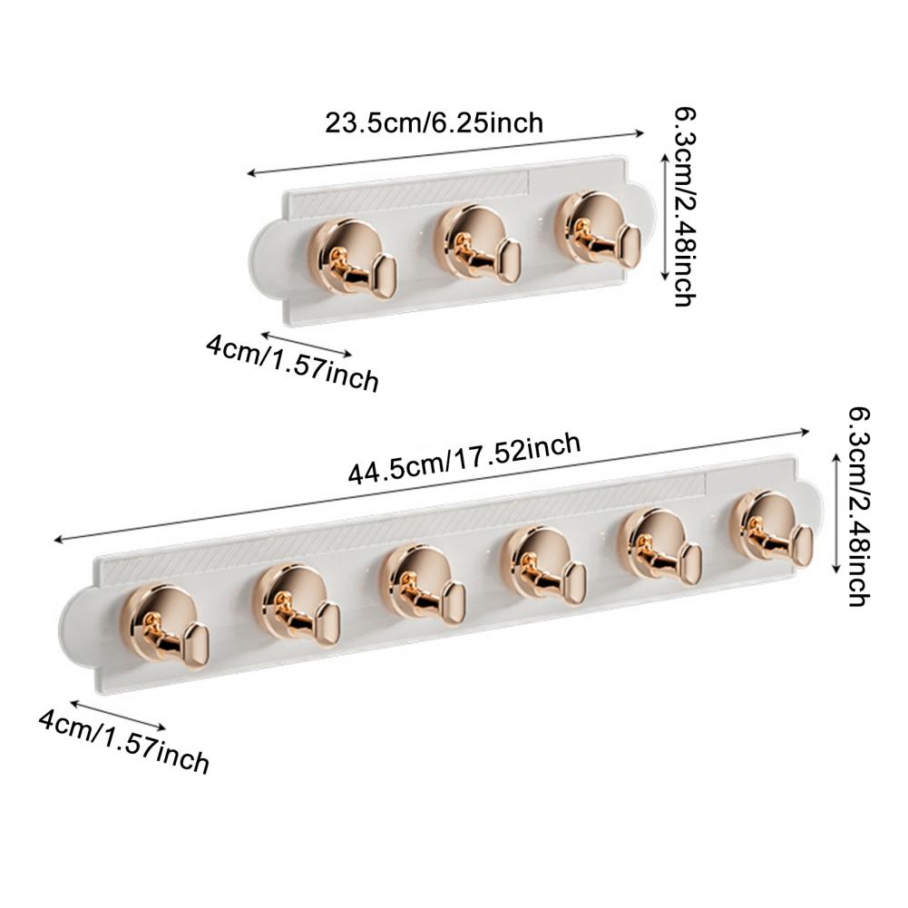 Прочный клейкий крючок Сверхпрочный настенный крючок Водонепроницаемый самоклеящийся крючок для полотенец в ванной комнате Сильный несущий настенный органайзер