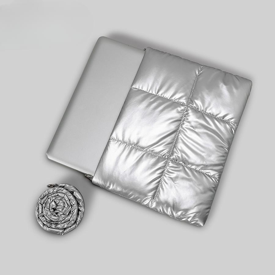 Женская сумка через плечо для 11-дюймового iPad, сумка-вкладыш с зажимом, хлопковый наполнитель, сумка для ноутбука 14 дюймов