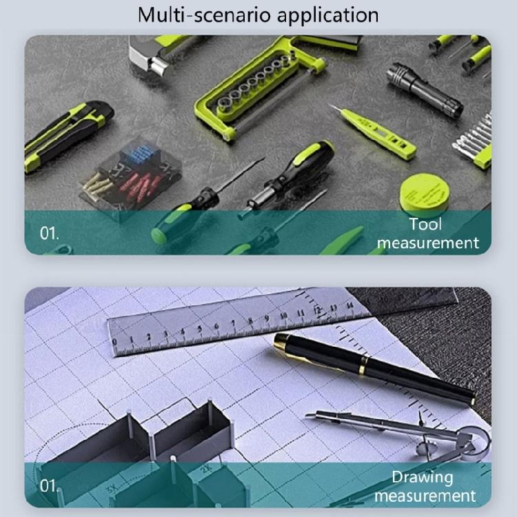 2 легкие складные пластиковые линейки длиной 2 метра, учебное пособие для профессиональных и личных измерений.