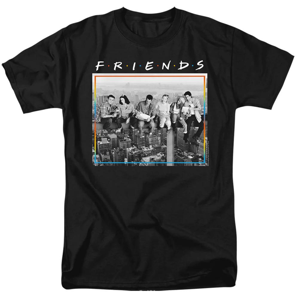 Friends Lunch Break Mens T Shirt Black Officially Licensed