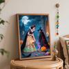 Disney Белоснежка Хэллоуин Масляная живопись по номерам Набор для рисования Ручная роспись Домашний декор Подарок