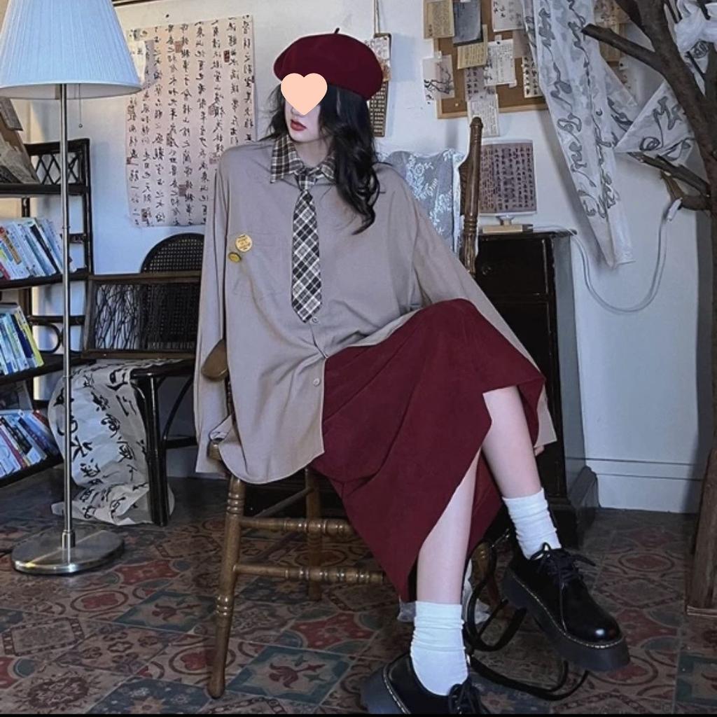 Зимняя юбка с высокой посадкой, облегающая бедра, вельветовая юбка миди с разрезом для женщин