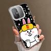 Cartoon Bear Brown Rabbit Soft Phone Case for Xiaomi Redmi 15C 15 14C 13C 12C Poco X5 X6 X7 Pro X3 F8 F7 Ultra M8 13 12 Cover Ba