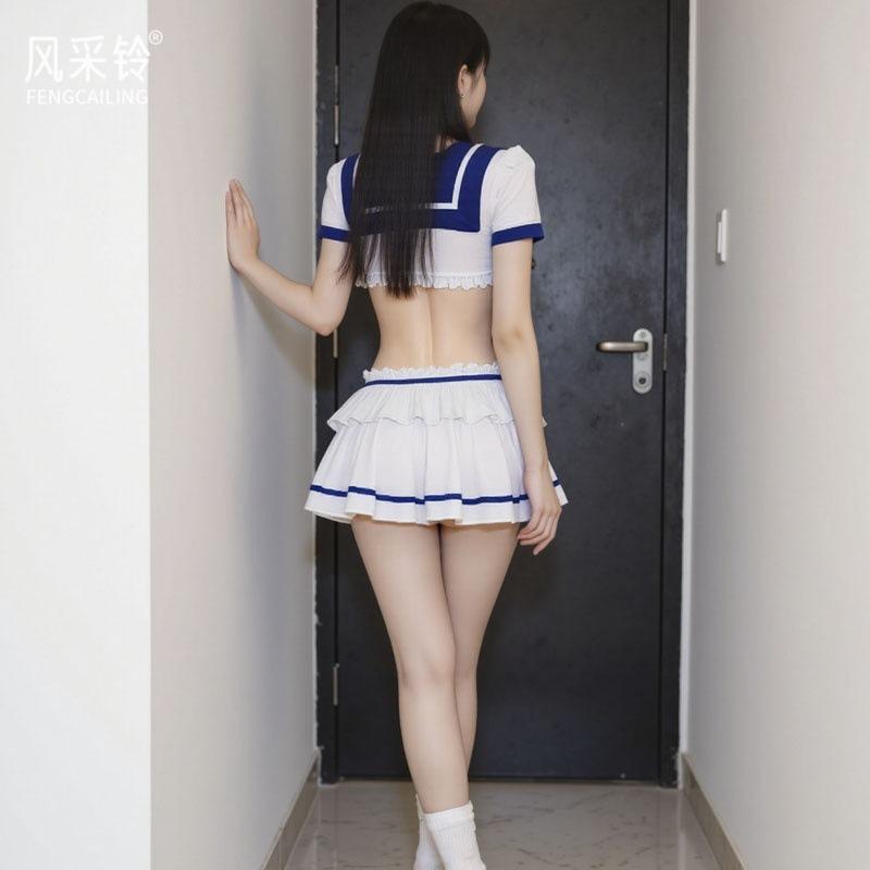 Pure lust babes sexy secretary school sexy lingerie women tight babes hip skirt uniform temptation 2